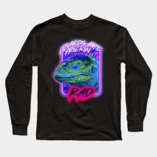 Vintage Lizard Vibes Long Sleeve T-Shirt